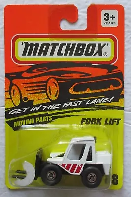 Matchbox Fork Lift #28 Moving Parts 1:64 Scale Diecast 1993 • $1.50