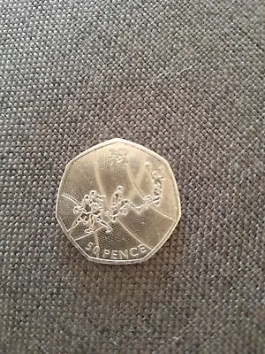 50p Coin 2011 London Olympics Basketball • £100