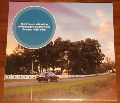 Volkswagen Brochure Poster Foldout Jetta Golf Beetle Turbo S  Glx • $12.97