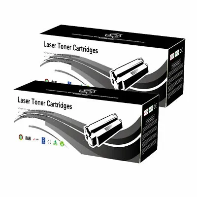 2 X Black Toner Cartridges Non-OEM Replacement For Canon 718 - 3400 Pages • £32.99