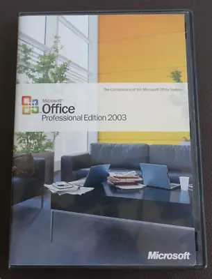 Microsoft  Office Professional Edition 2003 Installation CD • $30