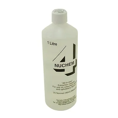 KARCHER Carpet Cleaning Shampoo PUZZI 100 200 300 8/1 10/2 Fluid NUCHEM 1 Litre • £21.99