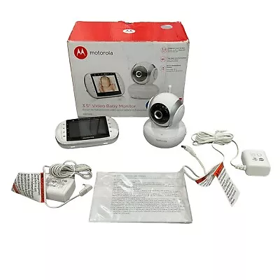 Motorola 3.5  Video Baby Monitor W/ Two-Way Communication MBP33XL  • $19.99