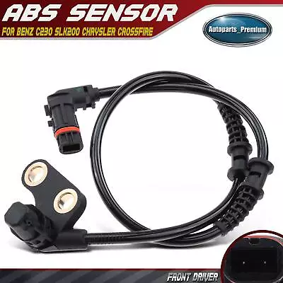 ABS Wheel Speed Sensor For Mercedes-Benz C230 SLK200 Chrysler Crossfire Front LH • $10.99