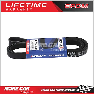 EPDM Serpentine Belt For Mercedes-Benz ML500 Buick GMC Chevrolet Ford 6PK2390  • $14.99