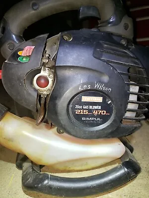 Craftsman B2000 2-Cycle 25cc Gas Leaf Blower • $75