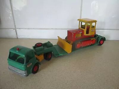 Matchbox Lesney Kingsize K17 - Dyson Low Loader With Case Tractor - Complete • £4.99