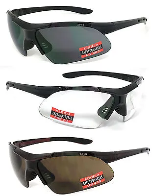 Inner Bifocal Safety Reading Sunglasses Glasses Sun Reader Uv400 Z87.1+ Re95 • $12.99