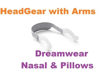 Factory Sealed Respironics DreamWear Nasal & Pillow Headgear With Arms1116751 • $33.30