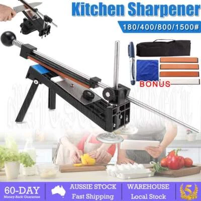 $24.89 • Buy Professional Kitchen Sharpening System Fix-angle Knife Sharpener With 4 Stones