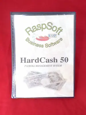 $24.91 • Buy Hard Cash 50 Payroll System Software 3.5  Disc & Manual For Acorn By RaspSoft