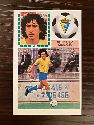 1983/1984 Magico Gonzalez Rookie Ed. Este Removed Card Sticker Cadiz El Salvador • $65