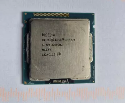 Intel Core I7-3770K 3.5GHz (SR0PL) Processor • £4