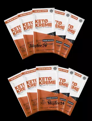 🔥Pruvit Keto Kreme Coffee Caramel Macchiato Ketones 10 PK Exp. 01/2025 • $39.97