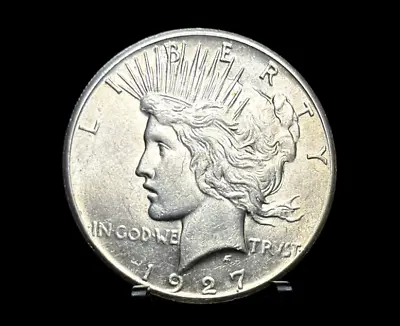 $27 • Buy 1927 - Silver Peace One Dollar S$1 Coin