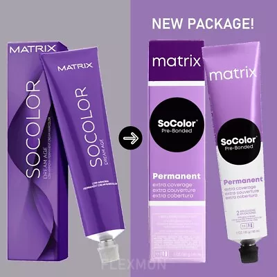 Matrix Dream Age Socolor 3oz Permanent Hair Color /Developer ☆Choose Your Color☆ • $14.99