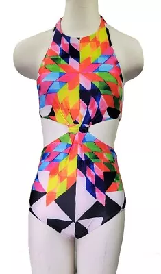 MARA HOFFMAN Women's Geometric One Piece Swimsuit Size S/M? New • $60