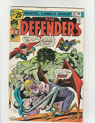 The Defenders #35 (1976) Marvel Bronze Age Comic 1st New Red Guardian 4.5 VG+  • $15.09