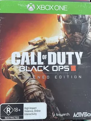 Call Of Duty Black Ops 3 Steel Case Edition - Xbox One (HARDENED EDITION) • $18