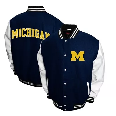 Michigan Wolverines Wool Varsity Jacket XS-5XL Men's Michigan Wolverines Jacket • $99