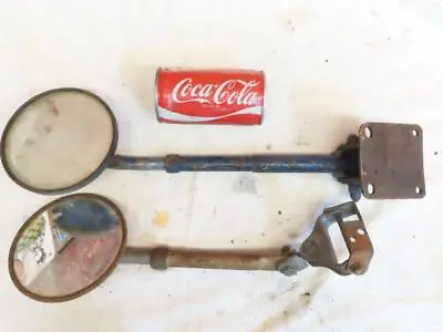 $35 • Buy Lot Of 2 Vintage Car Truck Round Rear Side View Mirror