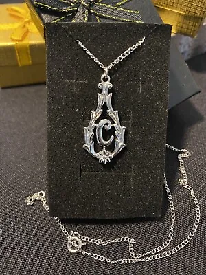 SARAH COVENTRY LETTER  C  PENDANT / Vintage / Monogrammed • $15