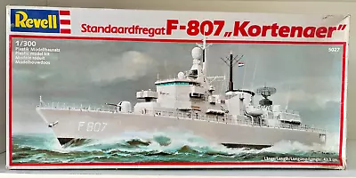 Vintage 1/300 REVELL 5027 STANDAARDFREGAT F-807 KORTENAER Model Kit • $139.95