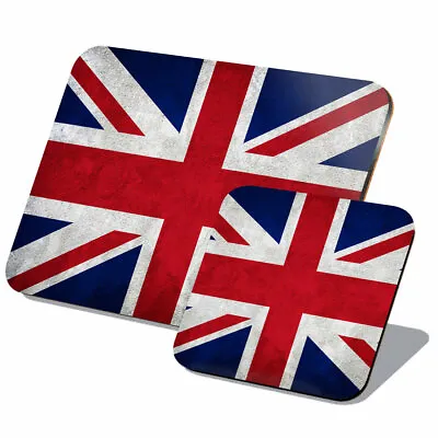 1x Cork Placemat & Coaster Set - Union Jack Flag GB UK England #2240 • £14.99