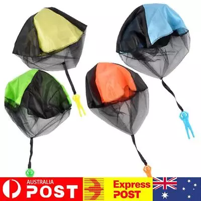 Hand Throwing Kids Mini Play Parachute Toy Man Model Outdoor Sports Toys • $8.49