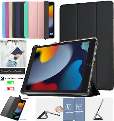 Smart Case For IPad 10.2  9th 8th 7th Generation Leather Stand Cover 10.2  2021 • £4.99