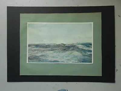 Very Rare Vintage 1902 Marine Print By W.l.wyllie- A Breeze In The Bay Of Biscay • £2.50