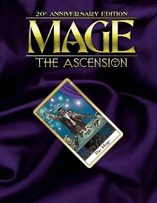 HARDCOVER Mage: The Ascension 20th Anniversary Edition Onyx Path White Wolf • $131.95