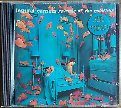 Inspiral Carpets Revenge Of The Goldfish 1992 12 Track Cd Album Dragging Me Down • £1.99