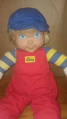 My Buddy Doll Blond Blue Eyes 22'' W/ White Shoes Vintage 1985 Hasbro Playskool • $100