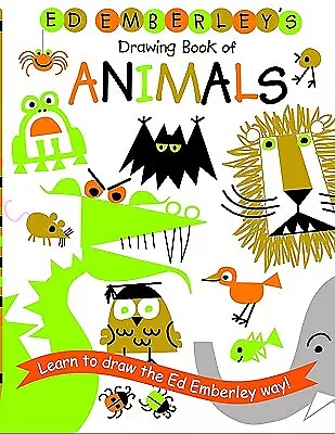 Ed Emberley's Drawing Book Of Animals By Ed Emberley • $4.49