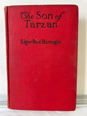 The Son Of Tarzan Edgar Rice Burroughs HC Grosset & Dunlap March 1917 GOOD • $19.99