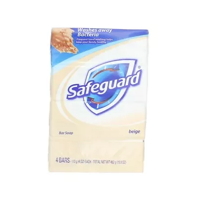 $27.37 • Buy 3 Pack Safeguard Antibacterial Deodorant Bar Soap, Beige, 4 Oz, 4 Ct
