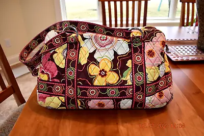 Retired  Large Vera Bradley Buttercup Whitney Quilted Handbag Purse Satchel • $19.99