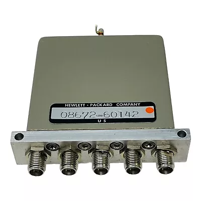 $30 • Buy Hp 08672-60142 Coaxial Switch Used 
