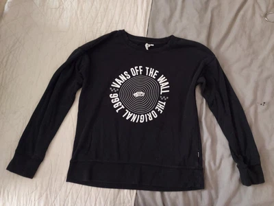 £8 • Buy Vans Off The Wall Long Sleeve Black Top UkM