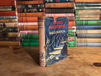 Devil’s Reckoning - Miles Burton 1948 1st Edition Collins Crime Club • $149.20