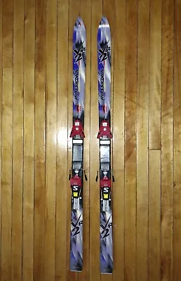 Rossignol Junior Kids Youth Jr Downhill Skis Size 138 Cm W/ Bindings Boys Girls • $69.93