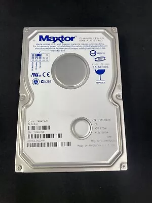 Maxtor 6Y060L0420411 60GB 7200 RPM 3.5  2MB Cache HDD IDE • £0.99