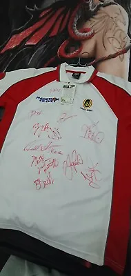 $85 • Buy Men's Nrl Players Signed Cricket Shirt Scg 2011 Charity Sz. Xl Rare Brand New