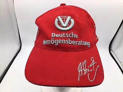 Michael Schumacher F1 2001 Ferrari Formula 1 One Hat Cap Red E1 • $49.80