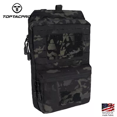 TOPTACPRO Tactical Hydration Backpack 2L MOLLE Water Bag Hydration Pouch Gear • $55.91