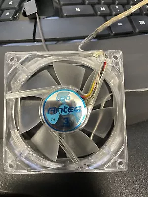 Antec TriCool 80mm Blue LED Fan 3 Speed Switch 3-Pin/4-Pin Power • $9.98