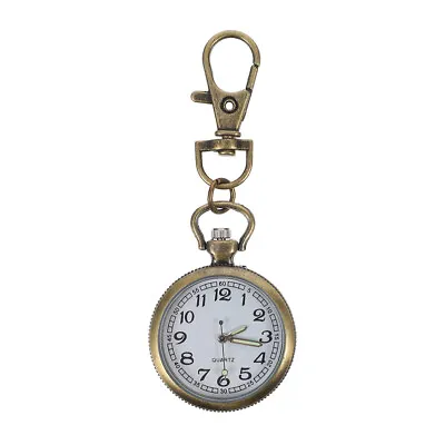 Mechanical Pocket Watch Lapel Watch Antique Fob Watch Silver Fob Watch • £5.78