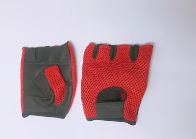 Weight Lifting Leather Padded Training Cycling Gym Wheelchair All Sports Gloves • $25.63