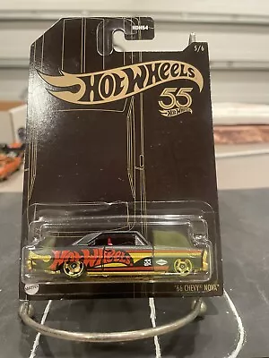 Hot Wheels 55 Anniversary ‘66 CHEVY NOVA  • $2.25